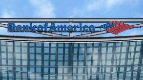 Bank of America offices in Canary Wharf, London, England United Kingdom UK