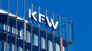 KFW Bank, Kreditanstalt fur Wiederaufbau, Frankfurt am Main, Hesse, Germany