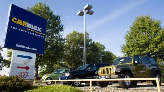 A Carmax retail location in Maryland. 