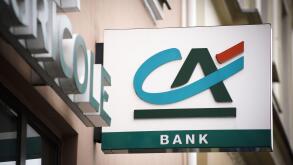 A local branch of the Credit Agricole bank is seen in Bydgozcz, Poland on March 8, 2019. (Photo by Jaap Arriens / Sipa USA)