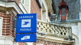 La Banque Postale sign | Panneau de la banque postale