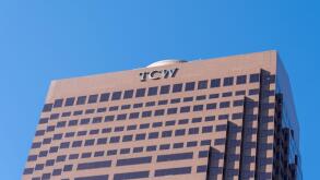 Los Angeles, CA, USA - July 5, 2022: TCW headquarters in 
TCW tower, Los Angeles, CA, USA.