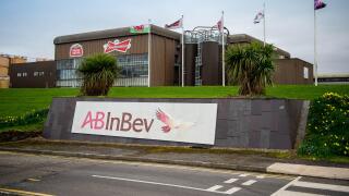 Friday  08 March 2019 

Exterior View of AB InBev Factory, Magor, South Wales
