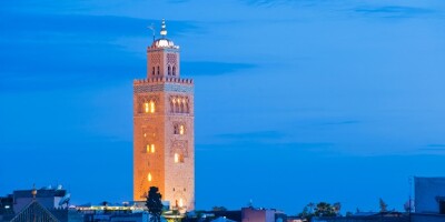 Koutoubia Mosque, Marrakech, Morocco, North Africa from Alamy 12Oct23 575x375