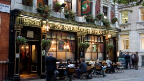 Sherlock Holmes Pub in the Northumberland Street, London, England, Europe