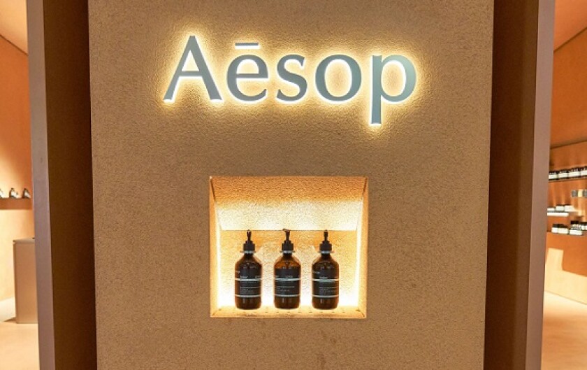 Aesop cosmetics from Alamy 11May23 575x375