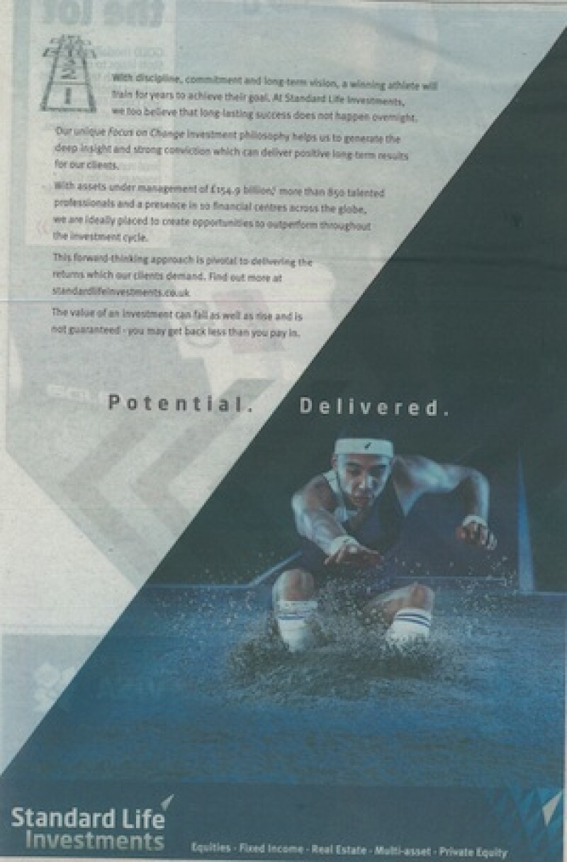 standard life advert olympics