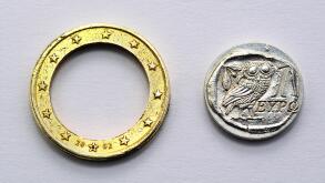 Greek-Euro. Image shot 06/2011. Exact date unknown.