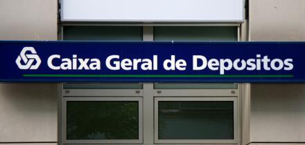 Markenname: "Caixa Geral de Depositos", Berlin.