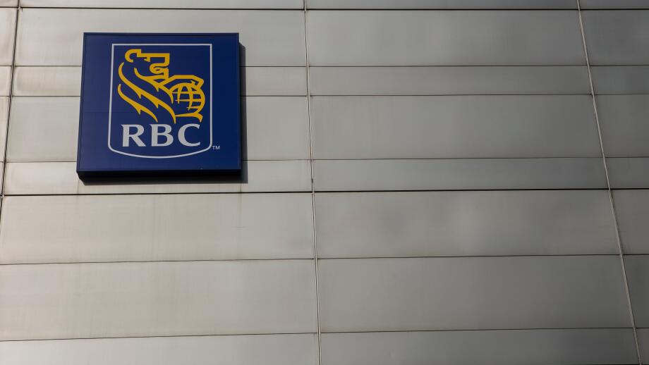 An RBC Groupe Financier (RBC Financial Group) branch office is pictured in Ottawa
