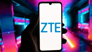 Photo of ZTE logo displayed on a smartphone screen, Brazil August 2024