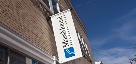 A MassMutual Financial Group branch is pictured in Pittsfield, Massachusetts