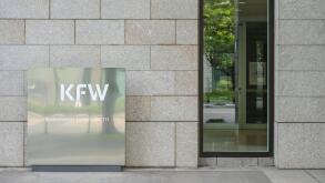 Kreditanstalt fur Wiederaufbau, Hauptsitz, Zentrale, PalmengartenstraBe, Frankfurt am Main, Hessen, Deutschland *** Kreditanstalt fur Wiederaufbau, Head Office, Headquarters, Palmengartenstrasse, Frankfurt am Main, Hesse, Germany