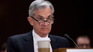Jerome Powell, Chair of the Federal Reserve delivers the Federal Reserves' 'Semiannual Monetary Policy Report to Congress' before the Senate Banking Committee on Capitol Hill in Washington, D.C. on February 26, 2019. Credit: Alex Edelman/The Photo Access