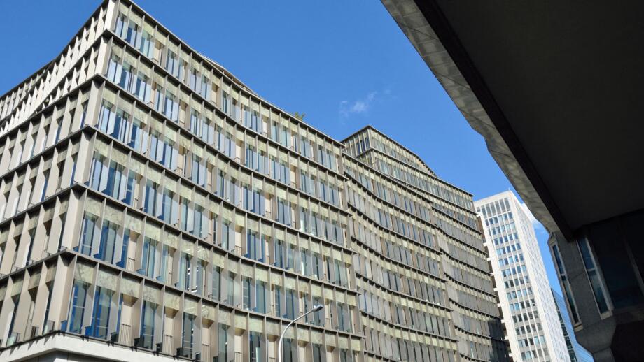 The Zig Zag Building in Victoria Street, Victoria, London, UK.