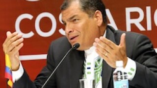 Rafael Correa, Ecuador