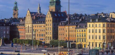 Sweden, Stockholm
Gamla Stan, the old town of Stockholm, Sweden, seen from the waterfront