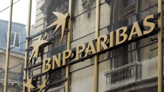 The BNP Paribas bank, Paris, France