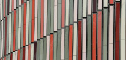 Facade of the KfW Wescharade at the Bockenheimer Warte in Frankfurt, Hesse, Germany