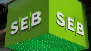 NORRKOPING, SWEDEN - AUGUST 25, 2018: SEB Bank in Norrkoping, Sweden. SEB was formerly known as Skandinaviska Enskilda Banken and is a major banking g