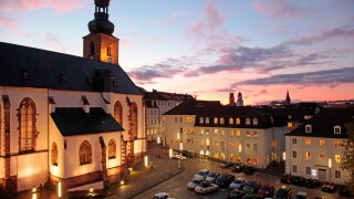 Schlovukirche, Saarbrucken, Saarland, Germany, Europe