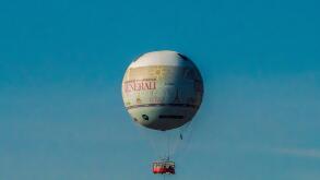 Balloon Generali in Parc Andre Citroen, Paris, France
