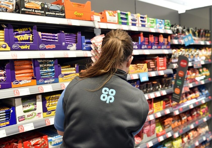Co-operative food supermarket from Alamy 24May23 575x375