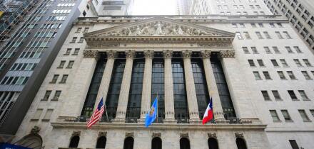 New York City, New York, United States of America - Stock Exchange, Wall Street, Boerse, Manhattan, USA. 
New York City, New York, Vereinigte Staaten 