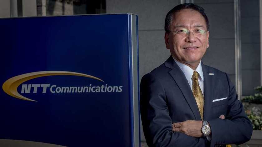 Tetsuya Shoji, president and CEO of NTT Com.jpg