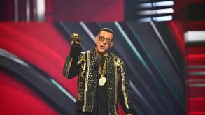 Coral Gables, USA. 23rd Sep, 2021. CORAL GABLES, FLORIDA - SEPTEMBER 23: Daddy Yankee on stage at the 2021 Billboard Latin Music Awards at Watsco Center on September 23, 2021 in Coral Gables, Florida. (Photo by JL/Sipa USA) Credit: Sipa USA/Alamy Live News