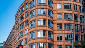 Credit Agricole London - Credit Agricole London HQ at Broadwalk House, 5 Appold St, London. Credit Agricole CIB Corporate & Investment Banking.