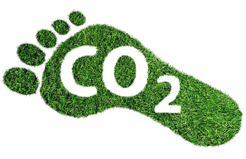 Carbon footprint CO2 from Alamy 15Apr21 575x375