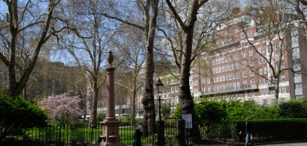 Portman Square London. Image shot 2008. Exact date unknown.