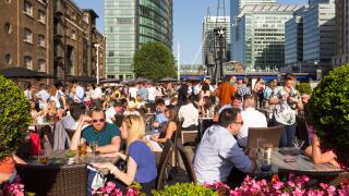 Henry's Cafe Bar - West India Quay - Canary Wharf - London