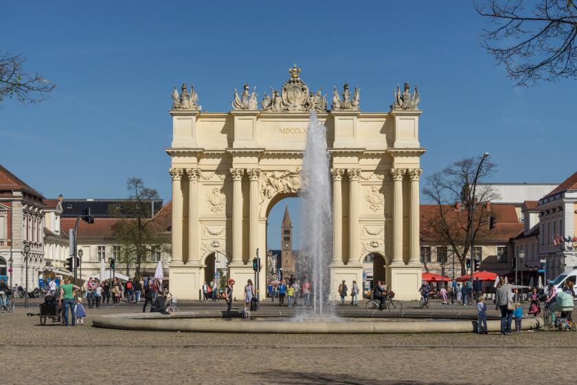 Brandenburg Gate in Potsdam , Brandenburg