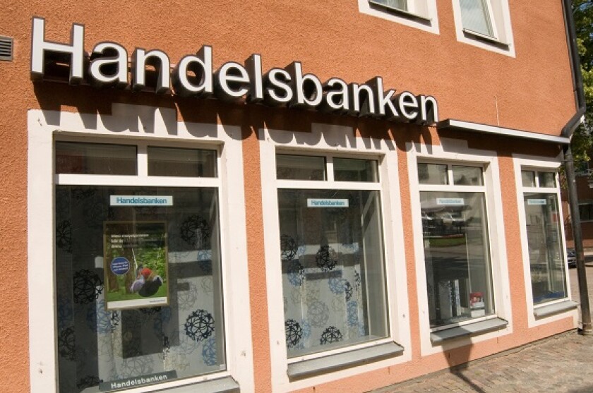 handelsbanken sweden swedish bank banks Scandinavian Scandinavia high street