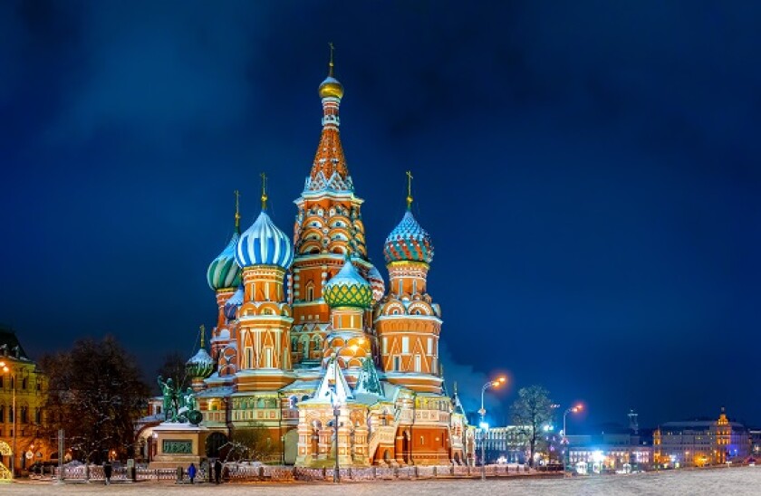 Moscow, Cathedral, St-Basil's,