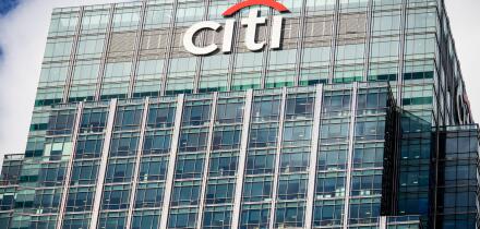Citi Citibank Tower Canary Wharf East London UK