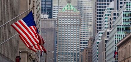 USA, United States, America, New York, Manhattan, Midtown, Park Avenue, architecture, avenue, big apple, city, dense, flags, gla
