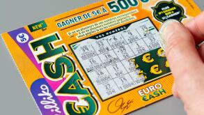 "Cash" scratch card game from La Francaise des jeux.