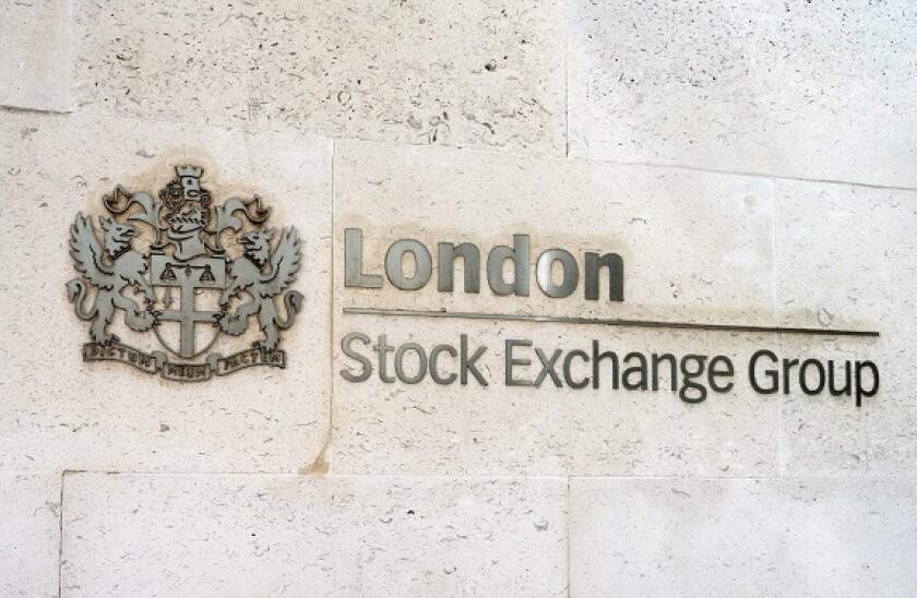 The London Stock Exchange, City of London, London, England, UK