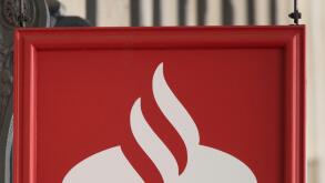 Santander sign logo
