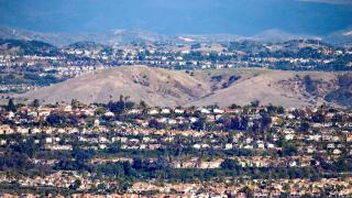 Housing developments in Orange County California USA