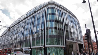 Park House Building on Oxford Street Junction - London UK