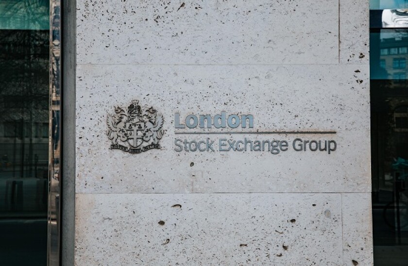 London Stock Exchange Group Sign, London