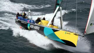 SAILING - VOLVO OCEAN RACE 2005-2006 - PREPARATION - ROTTERDAM (NED) - 24/08/2005 - PHOTO : JON NASH / DPPI ABN AMRO 1 (NED) / SKIPPER : MIKE SANDERSON (NZL) - NOT FOR UK SAILING MAGAZINES