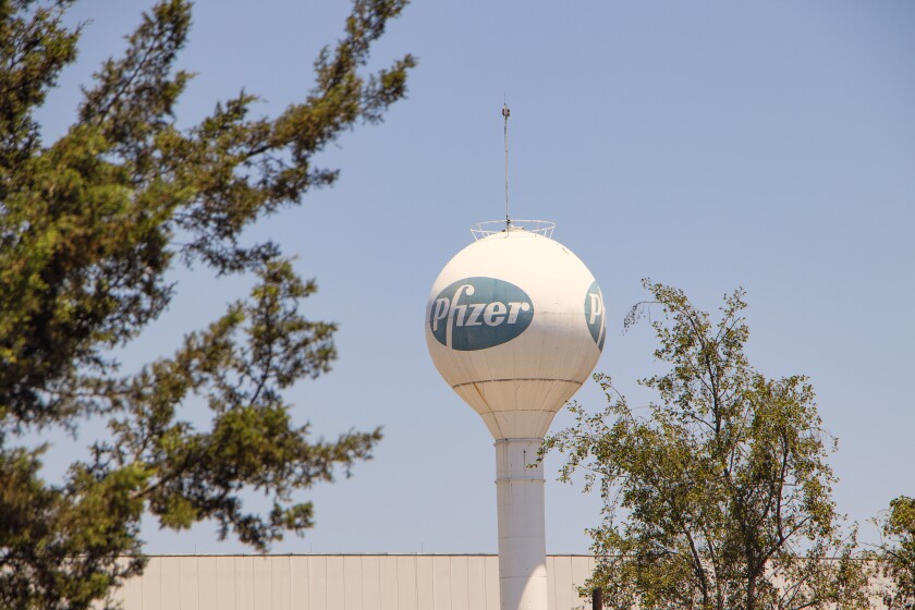 Pfizer building