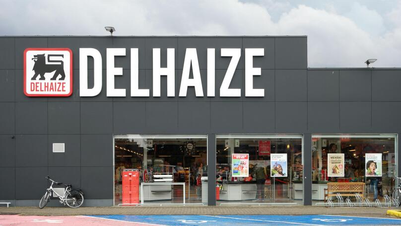 Branch of a Delhaize supermarket in Belgium.