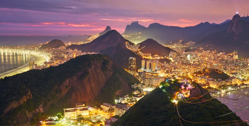 Rio de Janeiro, Brazil, night, cityscape, Rio Smart Lighting, LatAm, 575