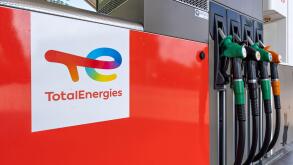 TotalEnergies gas pump